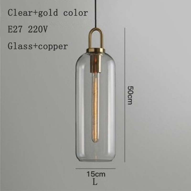 
                  
                    Nordic modern simple glass ball LED E27 pendant lights interior lighting lamps restaurant bedroom stair decoration hanging light
                  
                