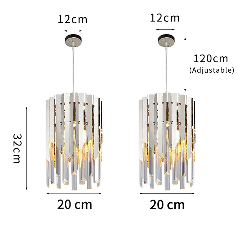 
                  
                    Kleiner runder moderner LED-Kronleuchter aus Gold k9-Kristall für Wohnzimmer, Küche, Esszimmer, Schlafzimmer, Nachttisch, Luxus-Innenbeleuchtung
                  
                