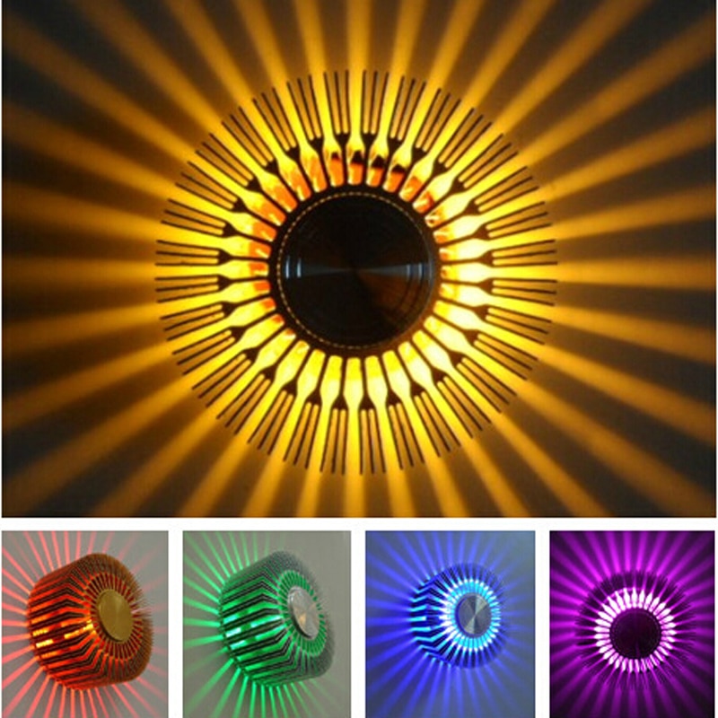 
                  
                    Moderne 3-W-LED-Deckenleuchte Sunflower Wandleuchte
                  
                