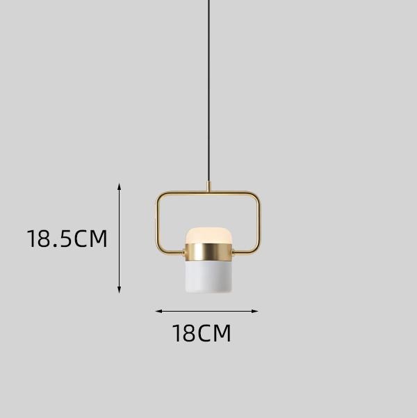 
                  
                    Modern LED Chandelier lighting White/Black Simple Restaurant Cafe Bar Art Hanging Lights Nordic Dining room island Pendant lamp
                  
                