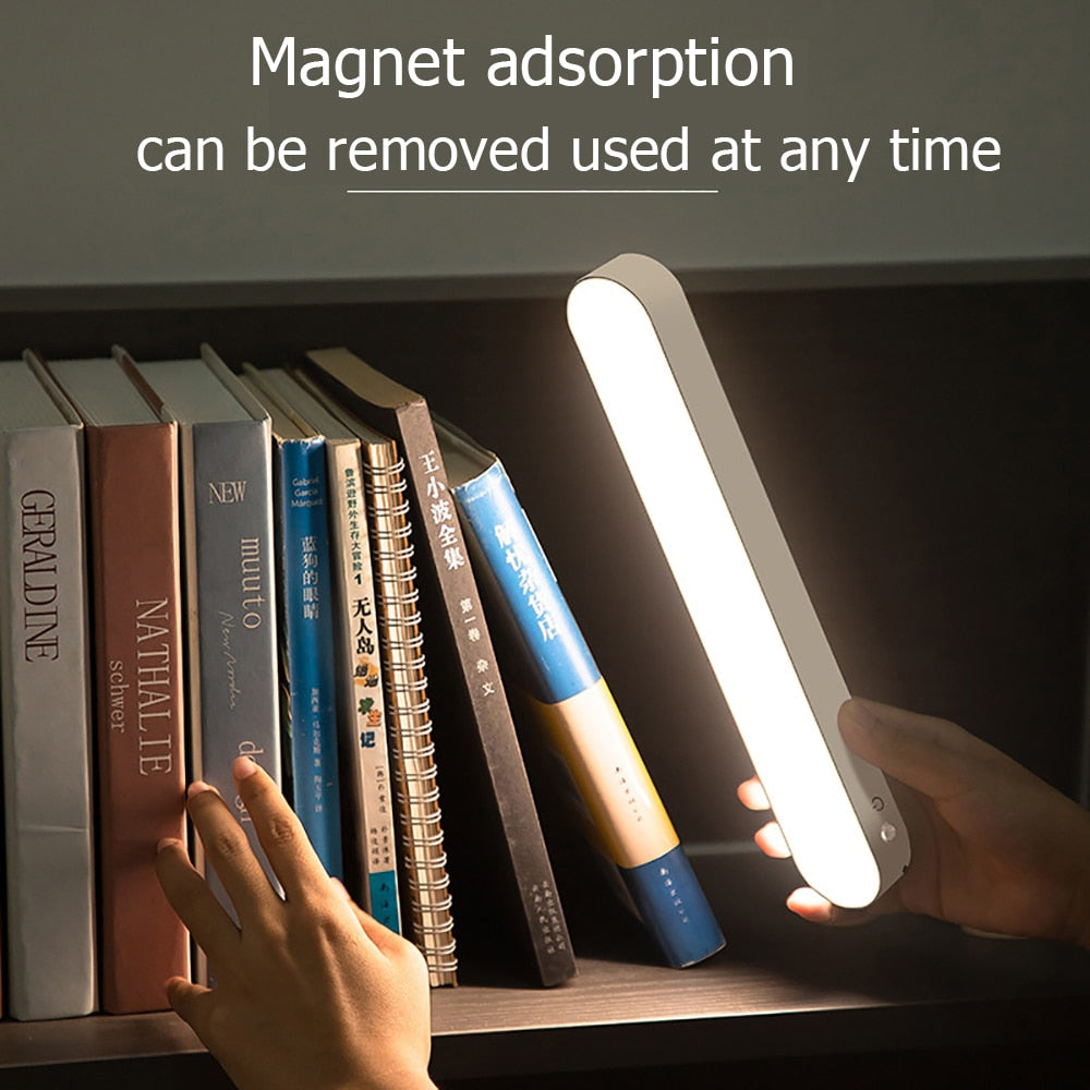 
                  
                    Table Lamp LED Desk Lamp USB Reading Light Magnetic Remote Control Study Reading Light Rechargeable Bedroom Night Light
                  
                