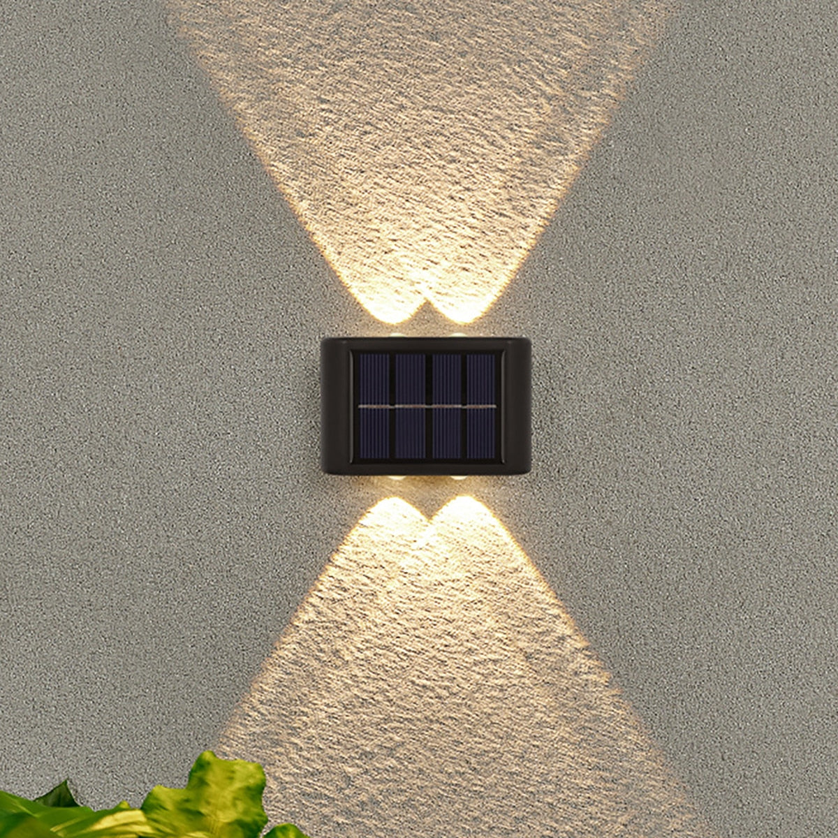 
                  
                    Solar Wall Lamp Outdoor Waterproof Up And Down Luminous Lighting
                  
                