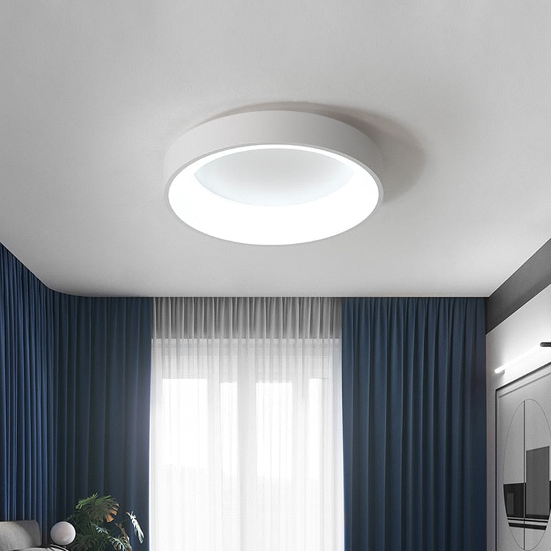 
                  
                    Moderne LED-Deckenleuchten, Schlafzimmer, Kreis, Luces, Wohnzimmer, schwarze Kronleuchter, Lampe mit Fernbedienung, Arbeitszimmer-Dekoration
                  
                