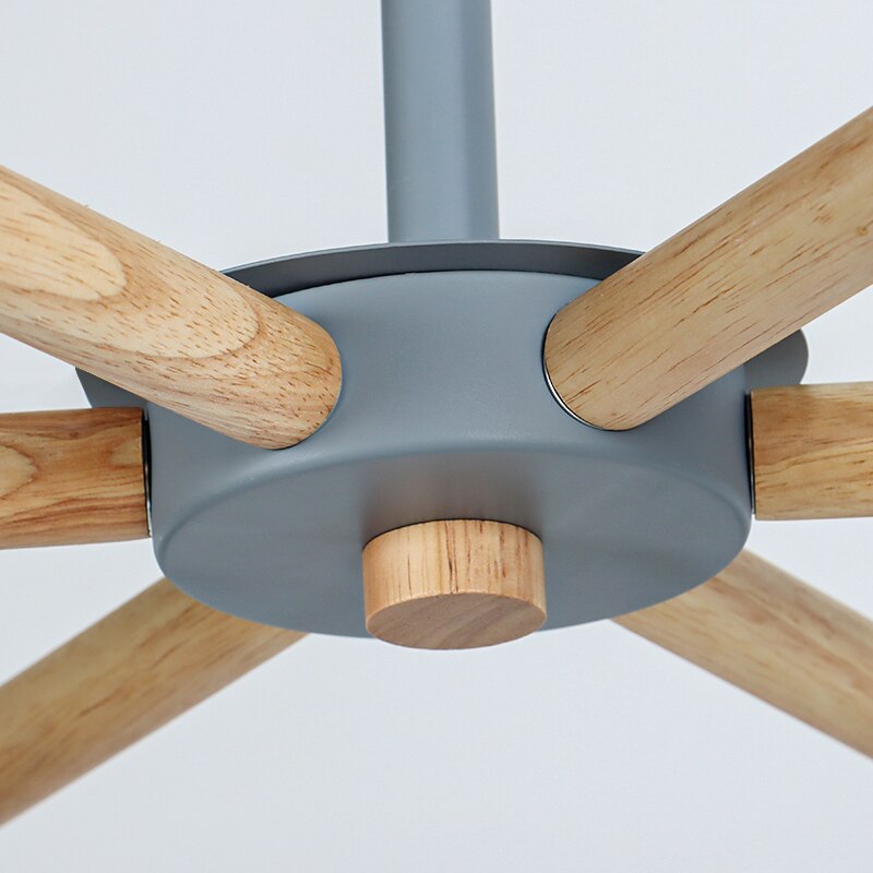 Nordic Chandelier Macaron Pendant Lights Modern Chandelier Lighting for Living Room Bedroom Loft Ceiling Lamp E27 Bulbs